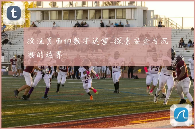投注页面的数字迷宫_探索安全与沉溺的边界